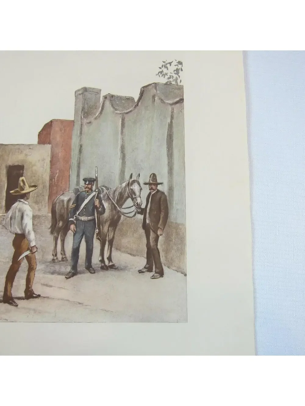 Antique 1892 Print 